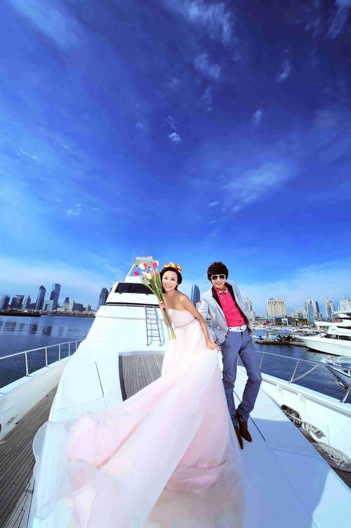 台湾的森菲尔国际婚纱摄影是青岛北部唯一一家集婚纱摄影,婚庆服务